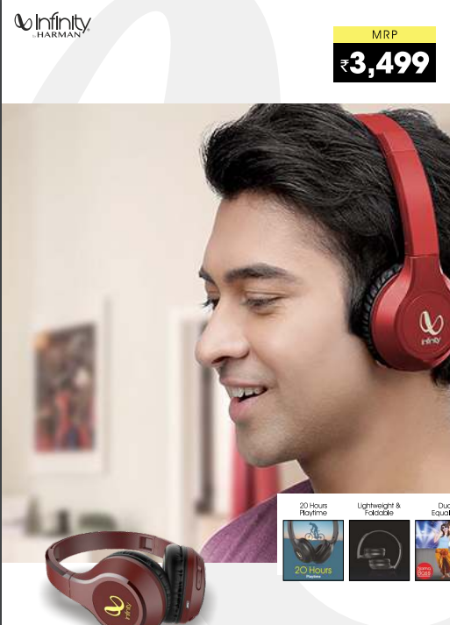 Jbl infinity online headphones