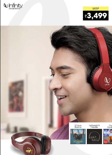 Headphones infinity best sale