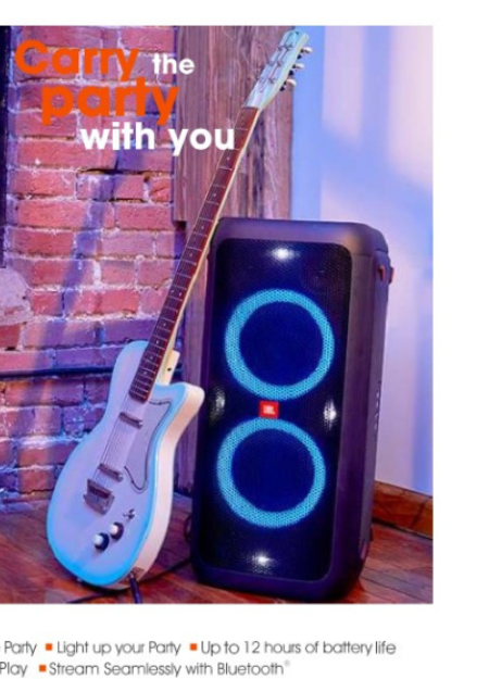 JBL-CH SoundBox and Partybox 100 - Main Image