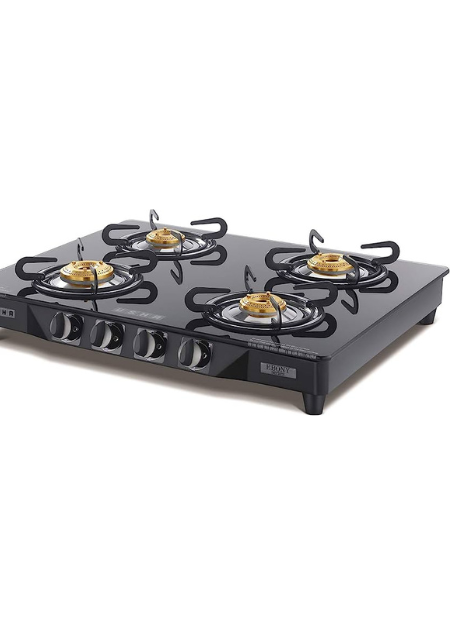 Usha gas stove online 3 burner automatic