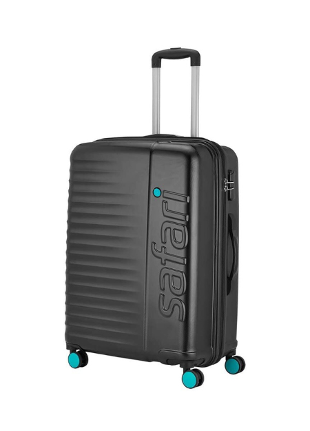 Safari Ignite 55 Upright 4 Wheeler Polycarbonate Trolley