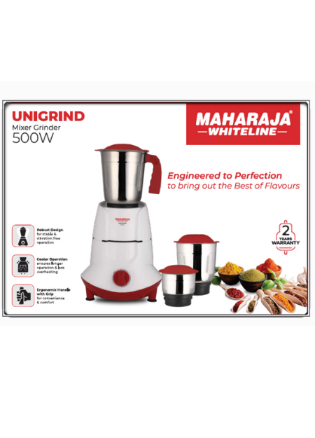 Maharaja-Mixer Grinder – ULTRAMAX ELITE ( RED )