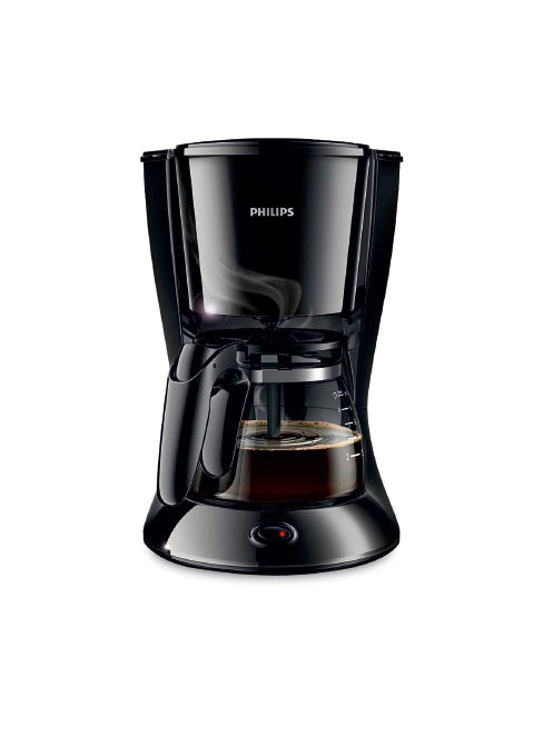 PHILIPS Drip Coffee Maker HD7432/20, 0.6 L, Ideal for 2-7 cups, Black
