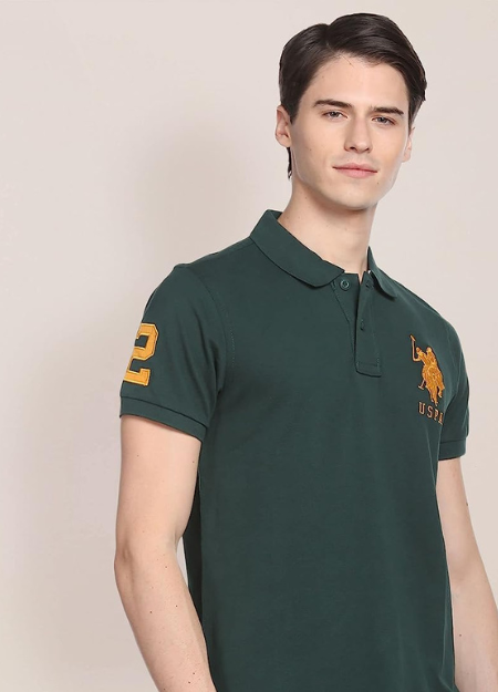 U.S. Polo Assn Cotton Collar T-Shirt